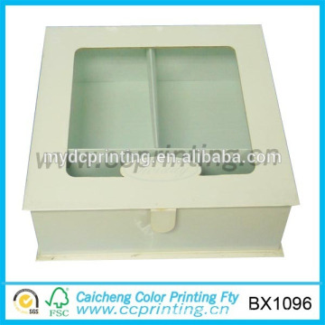 Cardboard packaging compartments gift box for christmas